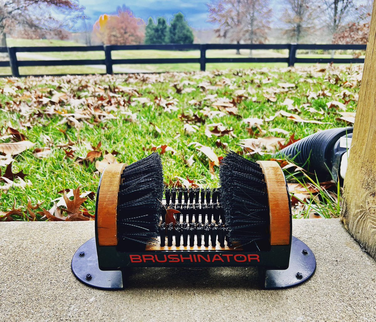 brushinator's tweet image. Fall is #bootbrush weather! #rakingleaves #yardwork 
Get your floor mount Brushinator online at 
brushinator.com with #freeshipping to the lower 48! 
#madeinamerica