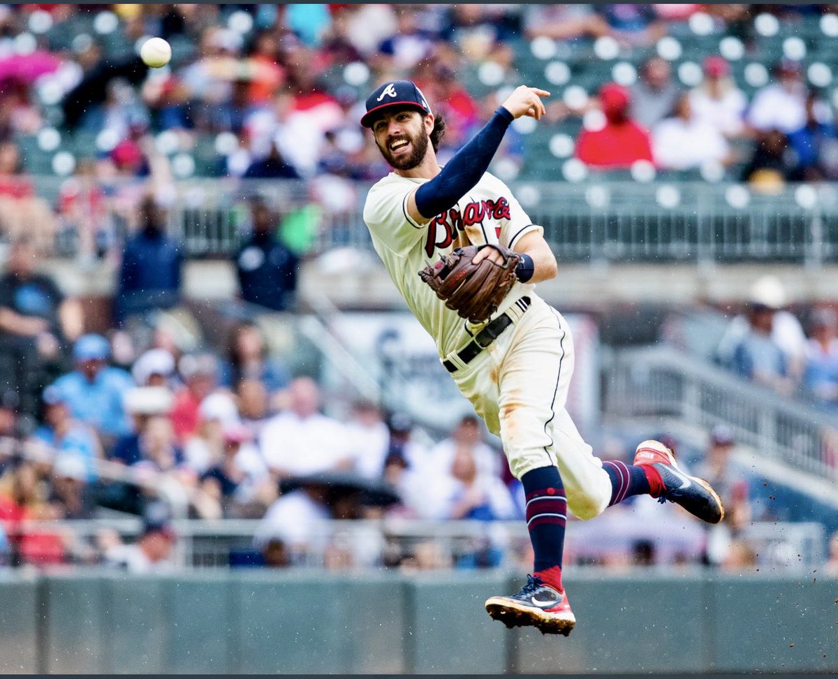 Congratulations to Dansby Swanson on Capturing his 1st Gold Glove. He’s always in the right place at the right time, consistent on the average play and mixes in some crazy highlights as well. #ForTheA