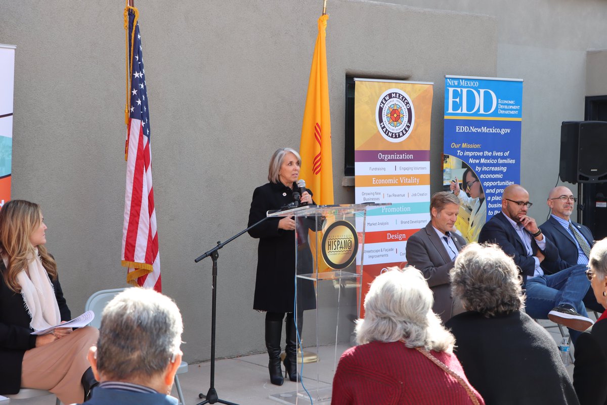 Today I was excited to announce $2.2 million in state funding for the Barelas MainStreet project in Albuquerque, supporting community growth and economic development by improving pedestrian safety and increasing foot traffic to community businesses.