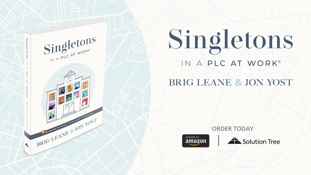 What does collaboration among teachers look like when you can’t easily identify with a team? This book helps singleton teachers develop clarity on learning essentials and find creative entry points to form collaborative teams. <a href="/BrigLeane/">Brig Leane</a> <a href="/Jon_Yost/">Jon Yost</a>

Order: bit.ly/3xSqpXW