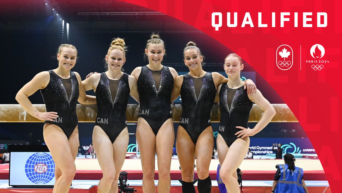 HISTORY MADE!  ⭐ #TeamCanada has won its first ever team medal at the FIG Artistic <a href="/gymnastics/">FIG</a> World Championships, capturing bronze 🥉 in the women’s team final 🤸‍♀️🇨🇦

With the podium performance comes a women’s team ticket to Paris 2024 🤩 bit.ly/3SPAKLm