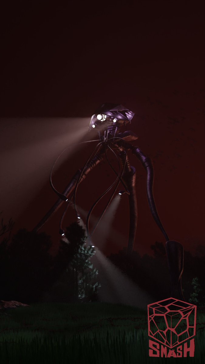Here we go, the last #sculptober prompt was "harvest" and so I decided to do a tripod from the 2005 War of the Worlds movie.  It was a fun and challenging month but happy with most of the stuff I did.  I look forward to next year! #b3d #sculptober2022