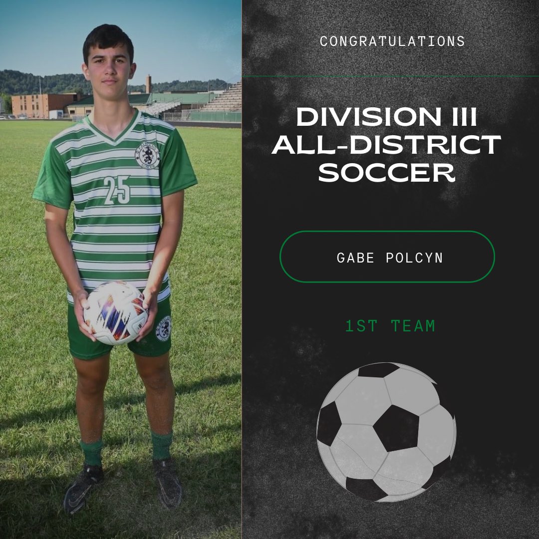 fhsdragonsports's tweet photo. Congratulations to Gabe Polcyn. He was named 1st Team All-District. https://t.co/2yib06QdG2