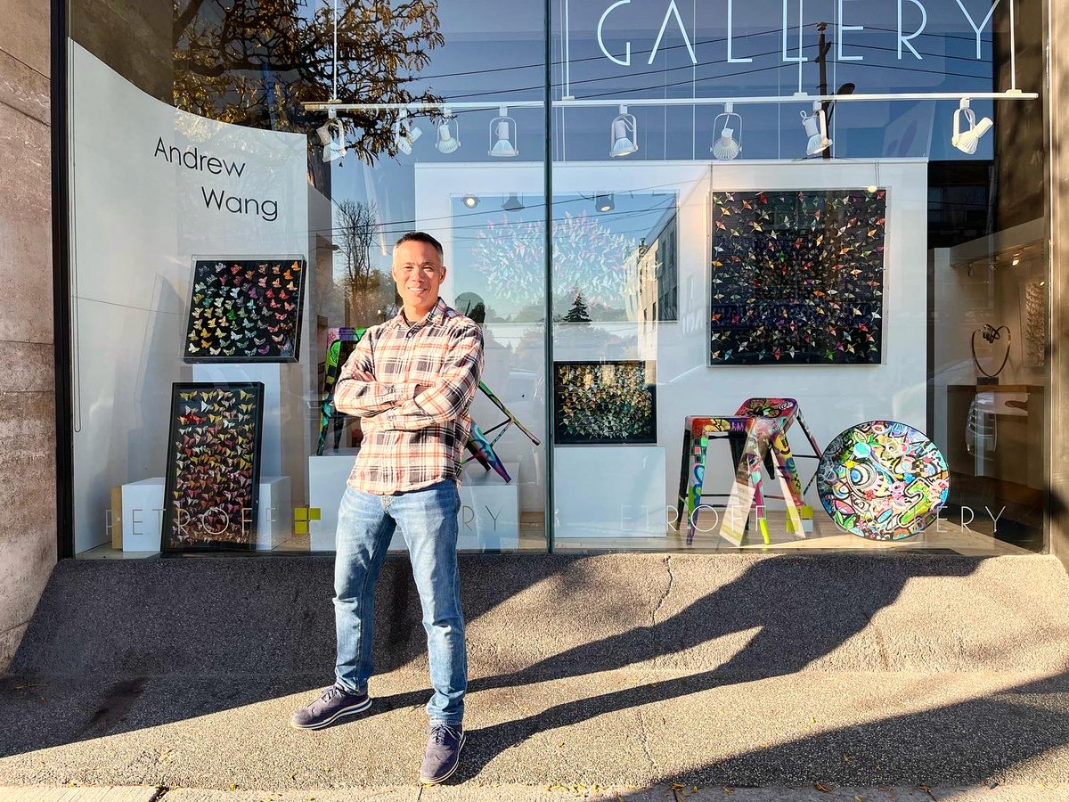 petroffgallery's tweet photo. 🚨Andrew Wang's feature show for the month of November is now up!
Handfolded and carefully placed individually to create movement, Andrew's pieces are full of vibrance and hope.
https://t.co/I1PZFDExue
.
.
#new #show #featureartist #origami #mixedmedia #assemblage #unique #art https://t.co/R0lPQ4oByR