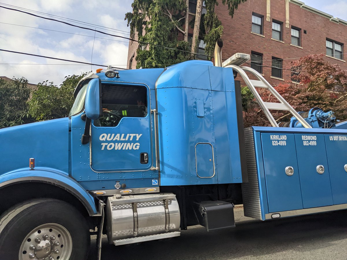 Jon Jones on Twitter "First time seeing a garbage truck getting towed