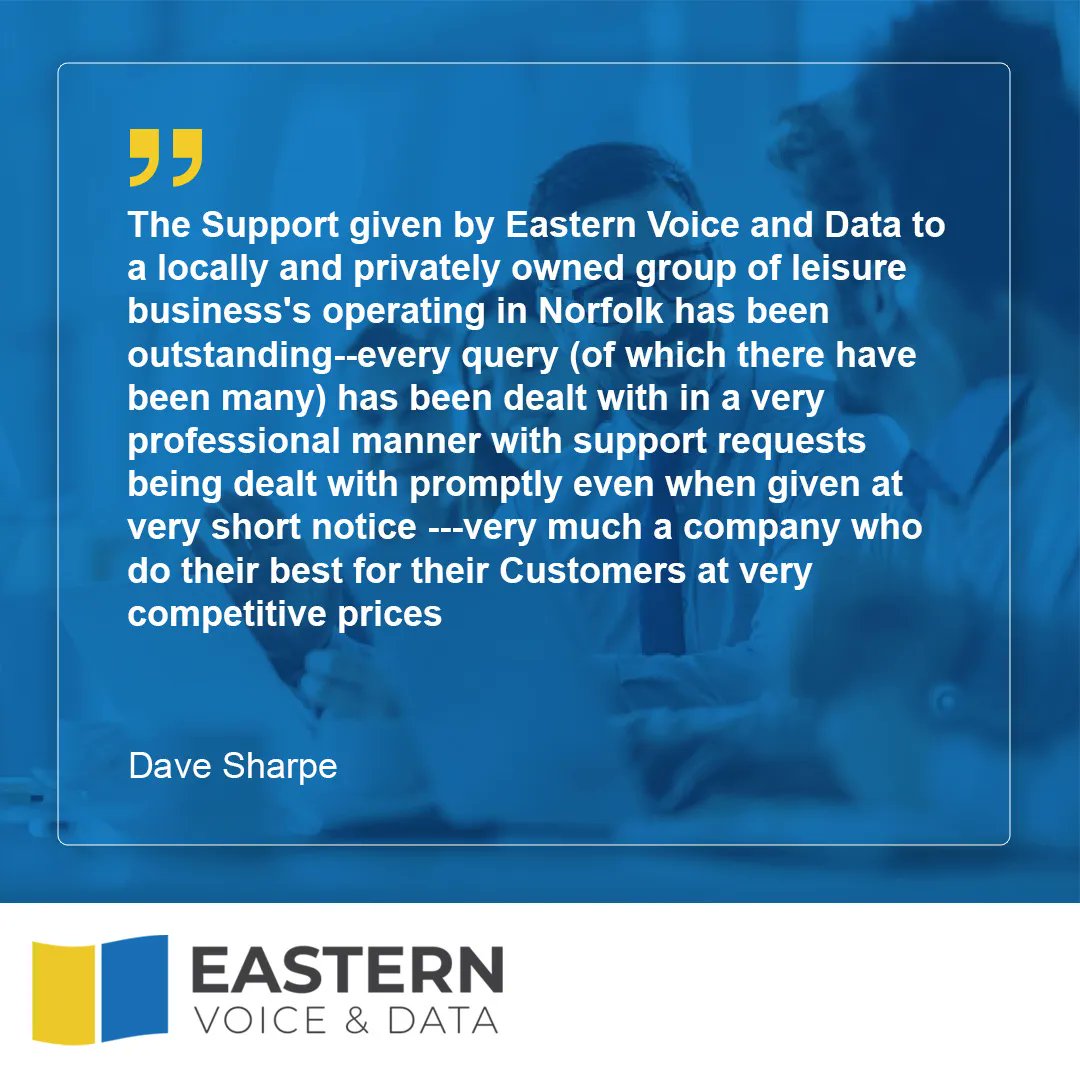 Eastern Voice & Data tweet media