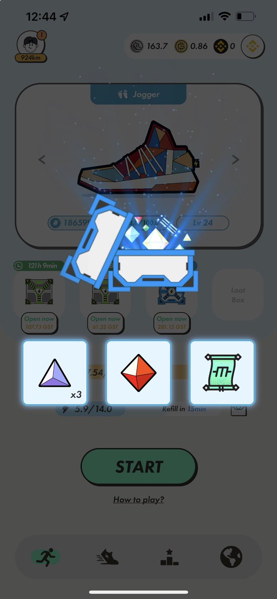 StepnGc's tweet image. MB5 today 
#STEPN #STEPN初心者 #GMT