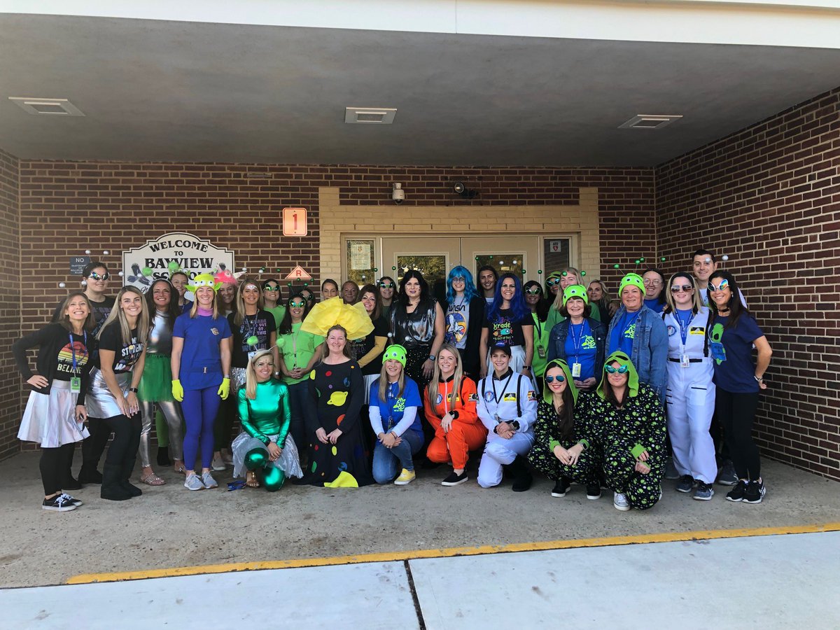 Had a  💫stellar💫  day celebrating Halloween with our Blue Jays! #BayviewTeachersAreOutOfThisWorld