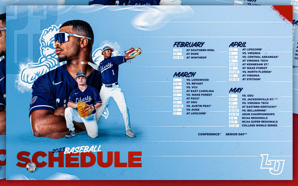 Baseball season, best season. Our 2023 games are set.🔥