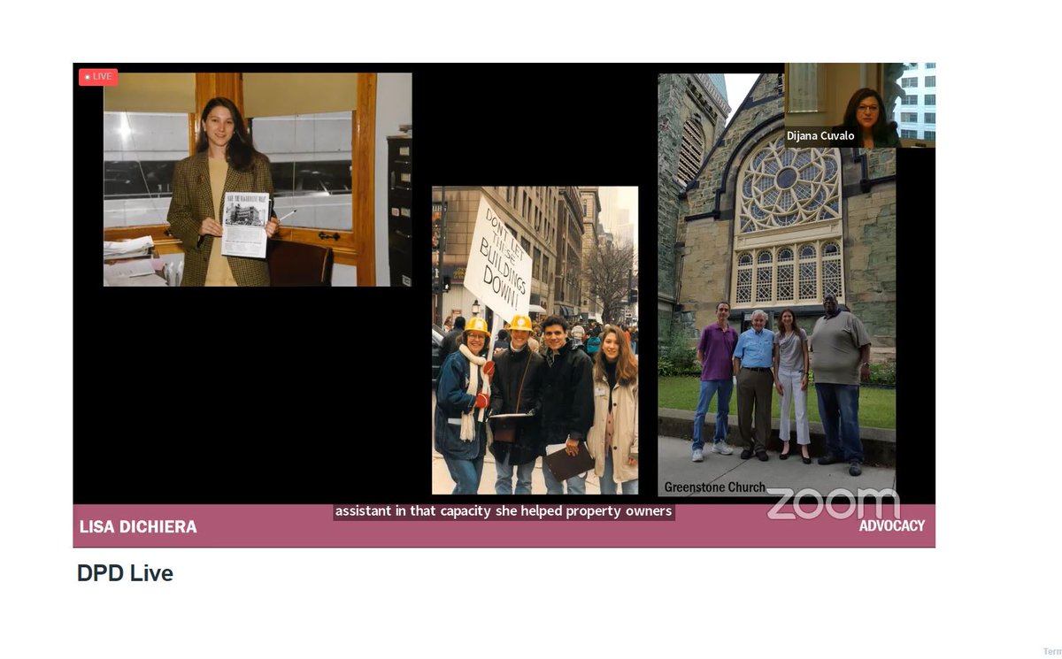 Landmarks Illinois (@landmarksill) on Twitter photo Congratulations to former LI Director of Advocacy Lisa DiChiera for winning a 2022 Landmarks Advocacy Award from <a href="/ChicagoDPD/">Chicago DPD</a>'s Commission on Chicago Landmarks! Lisa was honored today at a virtual ceremony at the commission's meeting. Congratulations to former LI Director of Advocacy Lisa DiChiera for winning a 2022 Landmarks Advocacy Award from <a href="/ChicagoDPD/">Chicago DPD</a>'s Commission on Chicago Landmarks! Lisa was honored today at a virtual ceremony at the commission's meeting.