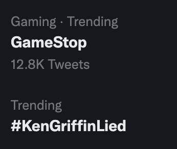 trainticketsplz's tweet photo. peas
in
a
pod
#trendland
#GME $GME #GameStop #GameStopNFT #GMERICA #GSKIDS #GMEDividend #LFG π https://t.co/aNNgLQmqPR