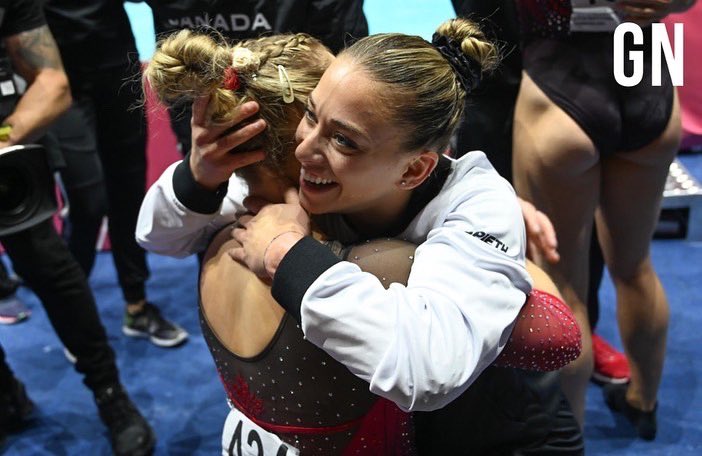🥹 Canada’s reaction after realizing they won bronze was so pure!🥉 

#WGC2022