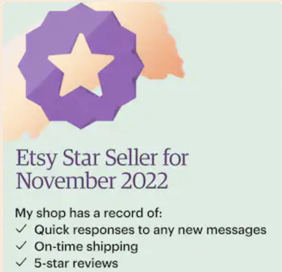 Rusticonridge's tweet image. We are Star Sellers on Etsy!
Rusticontheridge.Etsy.com