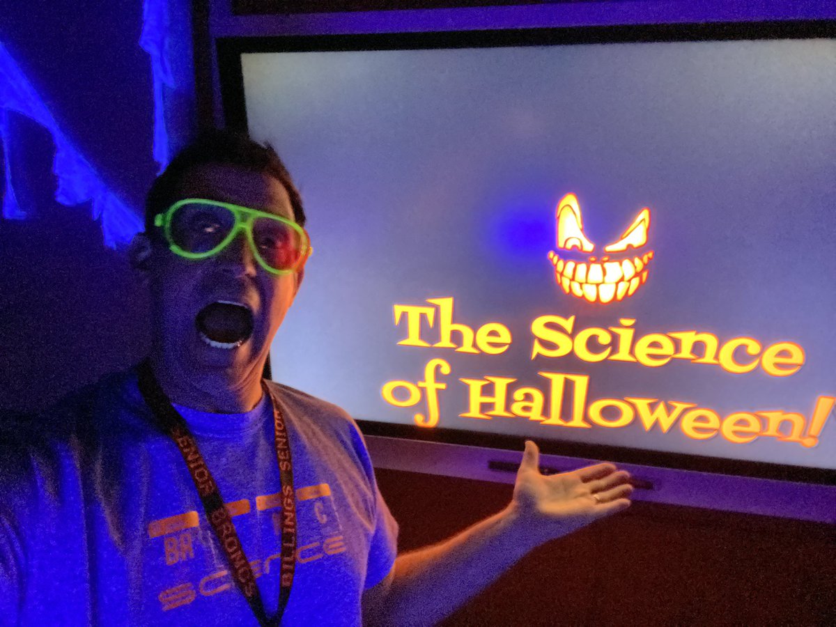 It’s that time of year where things get weird in science class!! 

#scienceteacher #halloweenfun #bealsscience #broncnation