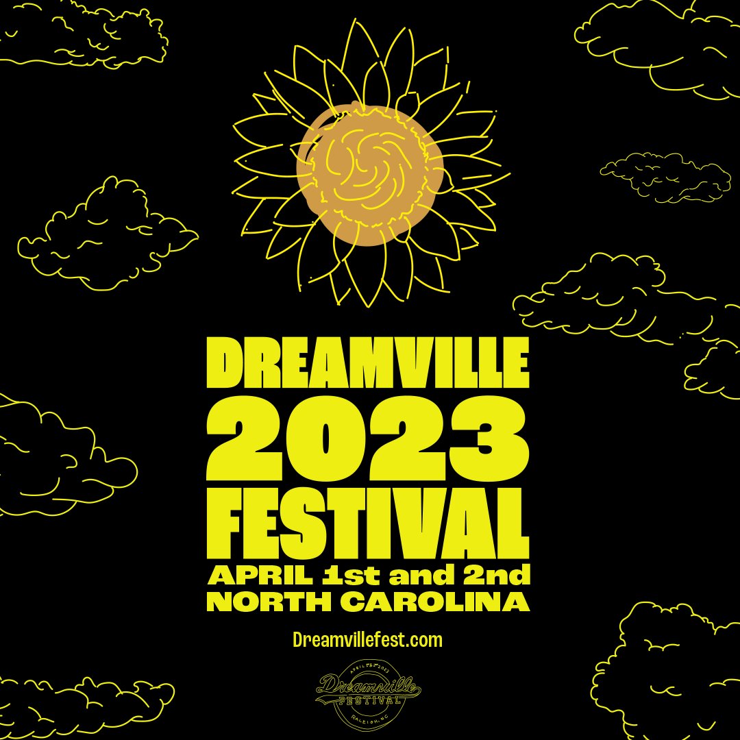 April 1 + 2, 2023 🌻 Be the first to get presale tickets password by signing up for fest info at dreamvillefest.com