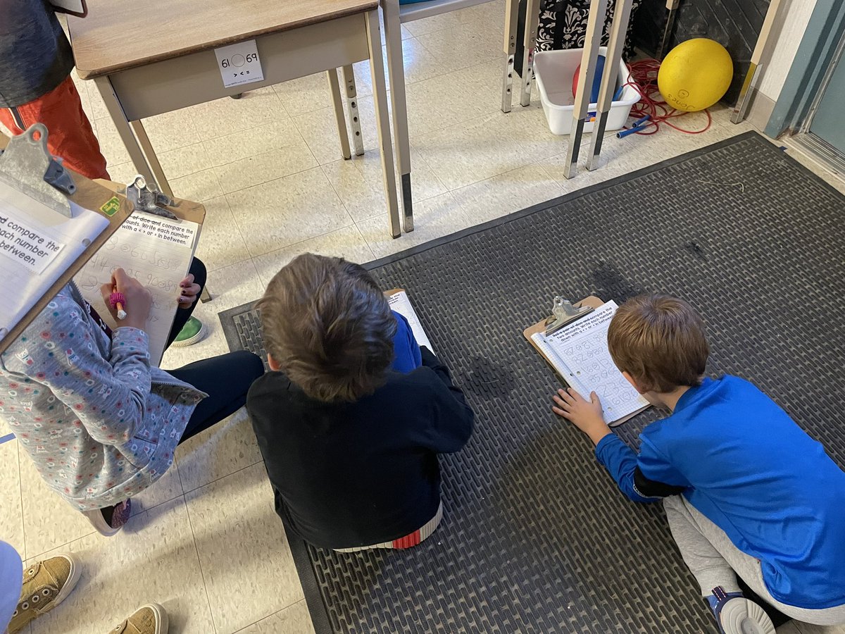Lots of fun and learning comparing numbers around the room today! <a href="/pineriveres/">pine river</a>