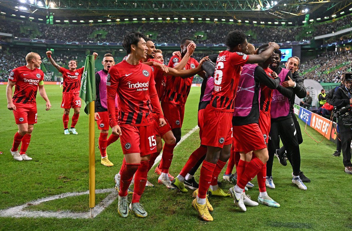 YEEEEEES!!!!!! 🦅💪💪 #UCL #SGE