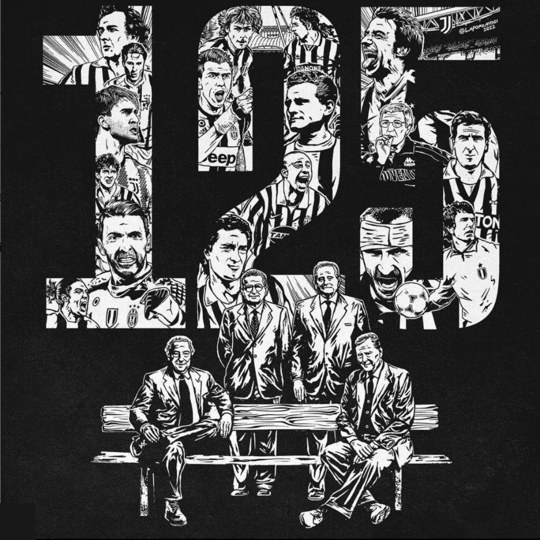 125 anni della sua gloriosa storia #Juve125 #Juventus <a href="/juventusfcid/">JuventusFC</a>