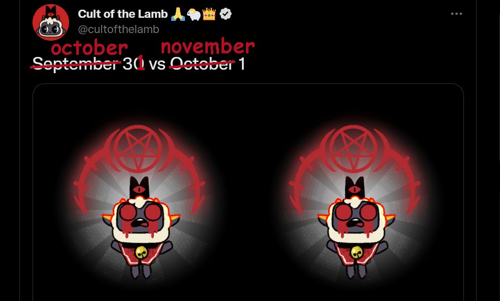 Cult of the Lamb on X:  / X