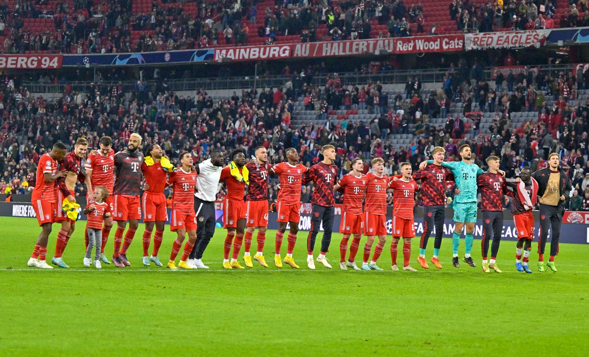 🙌 Danke für eure großartige Unterstützung heute!

#FCBayern #MiaSanMia