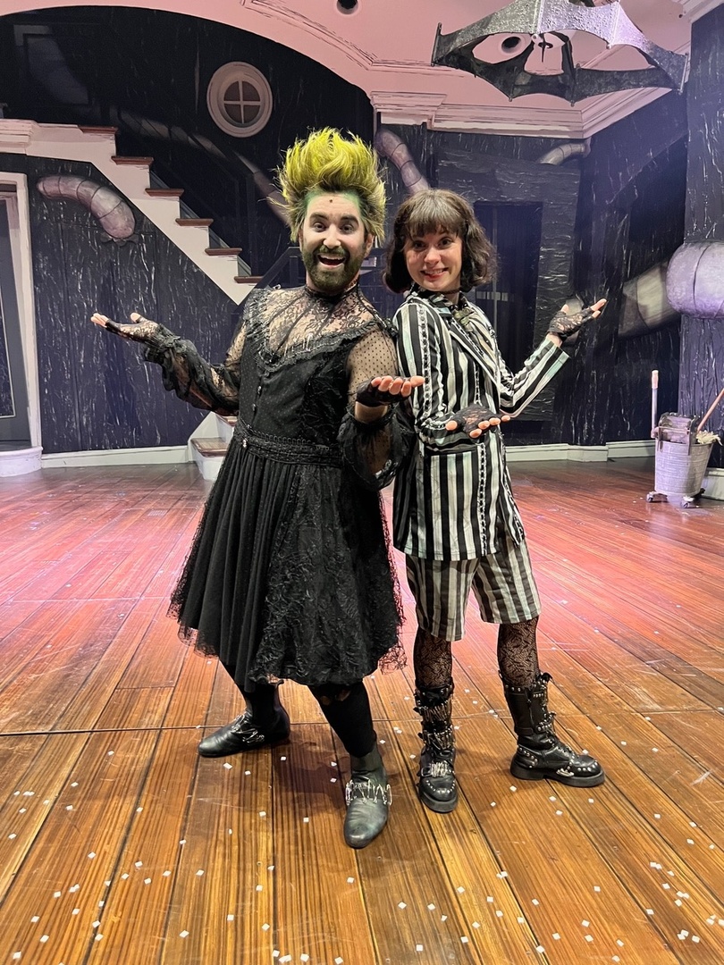 Classic bait and switch, oldest trick in the book! 👻

Check out last night's trick AND treat in honor of Halloween. #BeetlejuiceBway