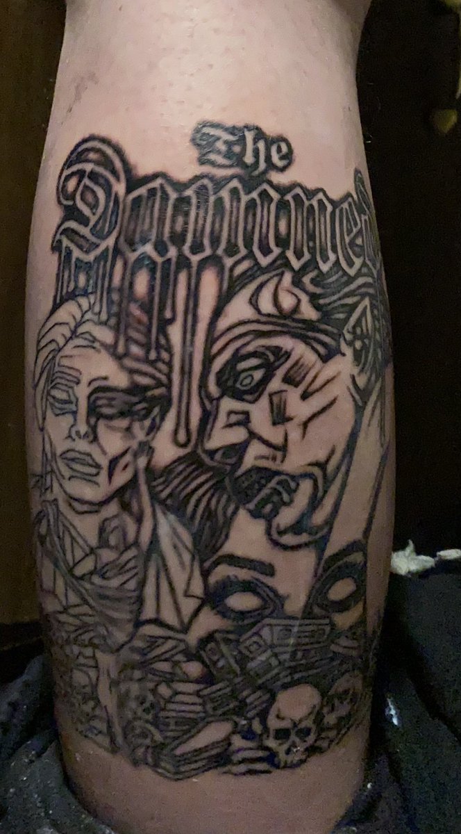 stuntmanD1138's tweet photo. @thedamned @earMUSICedel But how many people have the cover tattooed already? #besidesme https://t.co/9fbwGju15R