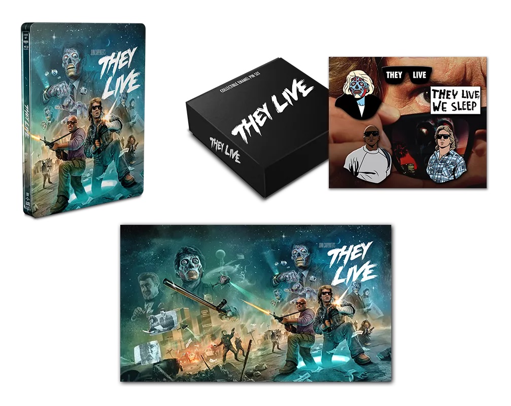 Scream_Factory's tweet photo. ***NEW OFFICIAL TITLE ANNOUNCEMENT***

They influence our decisions without us knowing it. They numb our senses without us feeling it. They control our lives without us realizing it. THEY LIVE is coming to limited edition SteelBook January 17!

https://t.co/TtQlc9xB1X https://t.co/NJslw6H9sE