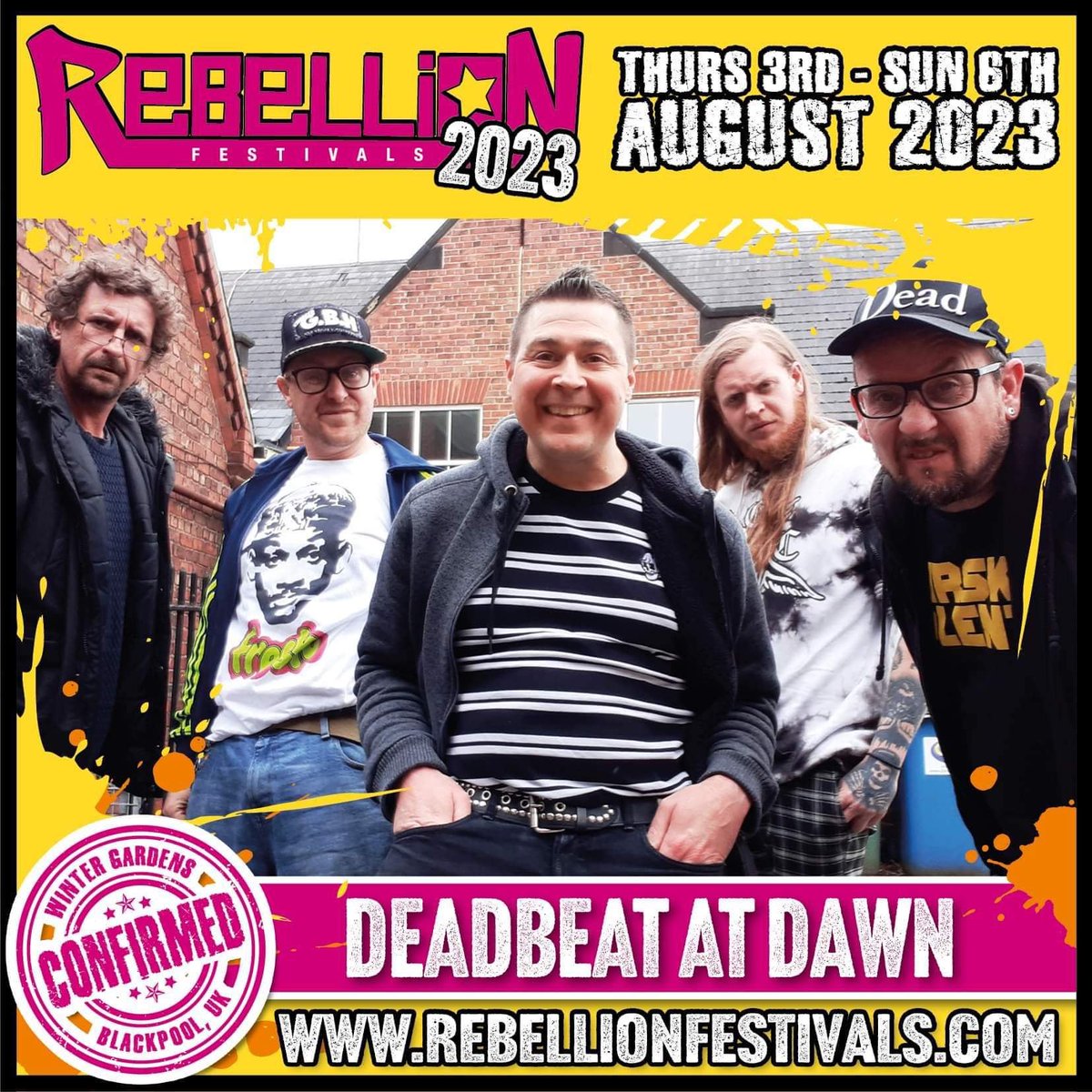 We're coming back, we're coming back...

<a href="/RebellionFest/">Team Rebellion</a>