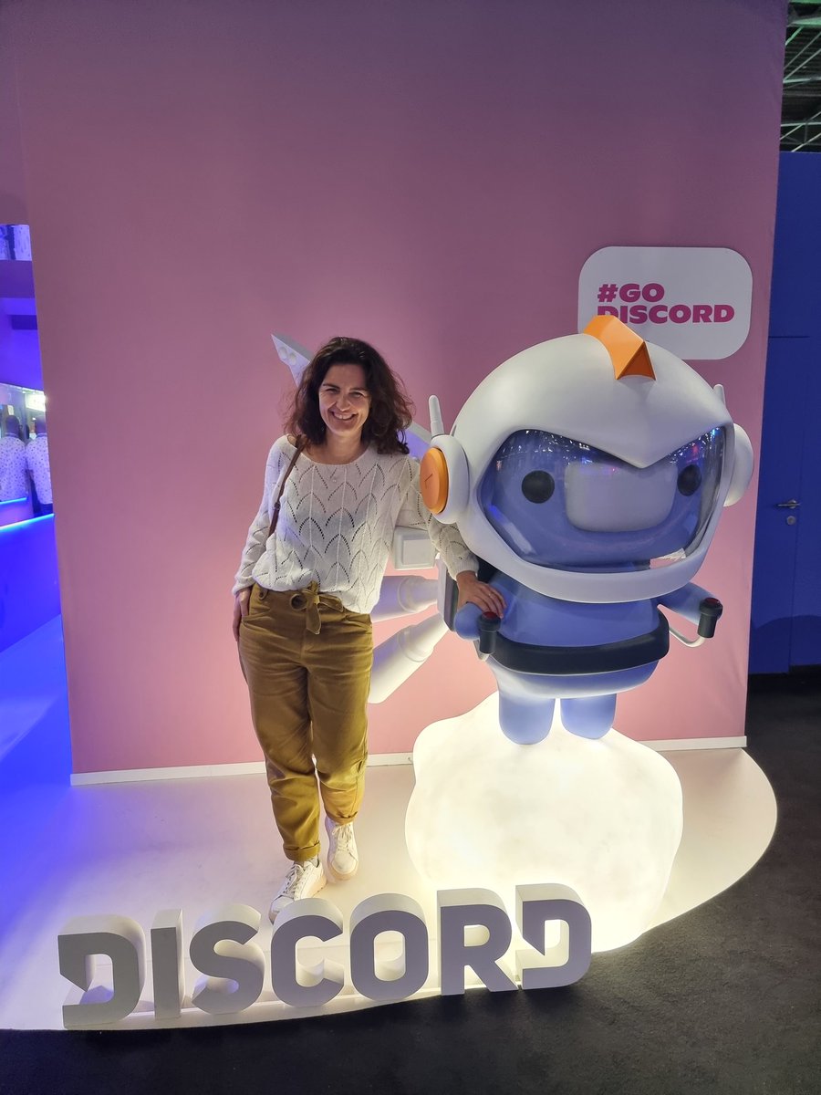 VirginiePi's tweet photo. La #PGW2022 est de retour... et accueille des nouveaux #Discord
@discord_fr https://t.co/xG9IA88GMj