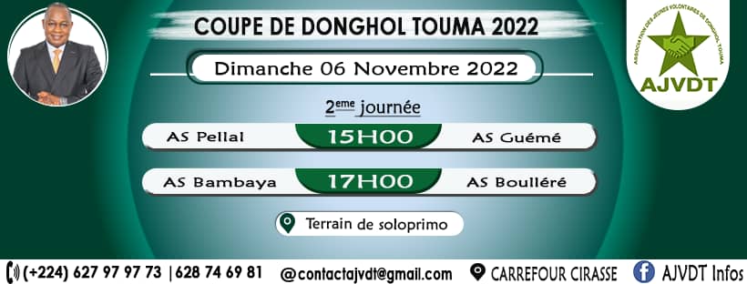 dongholtouma's tweet photo. 2e Journée de la Coupe Donghol-Touma. https://t.co/skfb4ITiKt