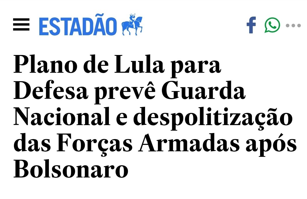 Imaginem o que o PT fará com a sua própria Guarda Bolivariana ao estilo venezuelano. Sim, aquela que atropela manifestantes com blindados na Venezuela. Isso mostra o motivo do povo querer ir às ruas antes deles voltarem. Acreditam que depois será tarde demais.