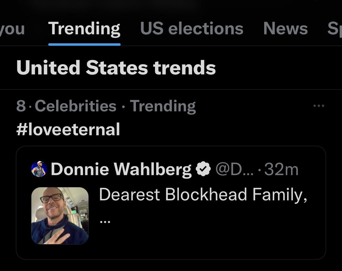 Donnie Wahlberg tweet media