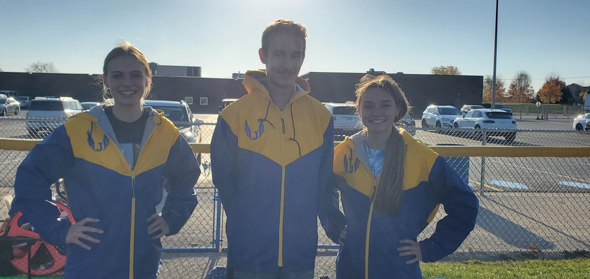 The new track warm-ups are in, here they are.  They are lined for warmth &amp; waterproof.  Going to be great for Spring in Northern Illinois