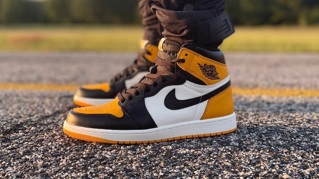 air jordan 1 yellow ochre