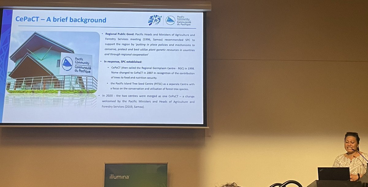 The Crawford Fund (@crawfordfund) on Twitter photo <a href="/LogotonuW/">Logotonu Meleisea Waqainabete</a> spreading word of important work of <a href="/spc_cps/">Pacific Community</a> #CePaCT at @TropAg2022 - 62 species conserved including material from 16 Pacific countries! We are so pleased to support the visit with Filippo Guzzon - thanks to <a href="/salnorton73/">Sally Norton</a> <a href="/LogotonuW/">Logotonu Meleisea Waqainabete</a> spreading word of important work of <a href="/spc_cps/">Pacific Community</a> #CePaCT at @TropAg2022 - 62 species conserved including material from 16 Pacific countries! We are so pleased to support the visit with Filippo Guzzon - thanks to <a href="/salnorton73/">Sally Norton</a>