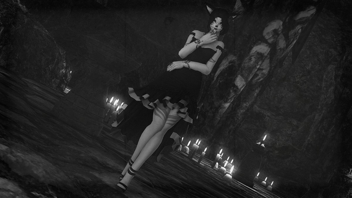 NoctuInu's tweet photo. “People are really dead when you forget about them, and if you think about them, they are alive in your mind, they are alive in your heart.”

#GPOSERS - #GShade - #KyrenCinematic - #miqote - #DiaDeLosMuertos - https://t.co/SRksQC6IT8