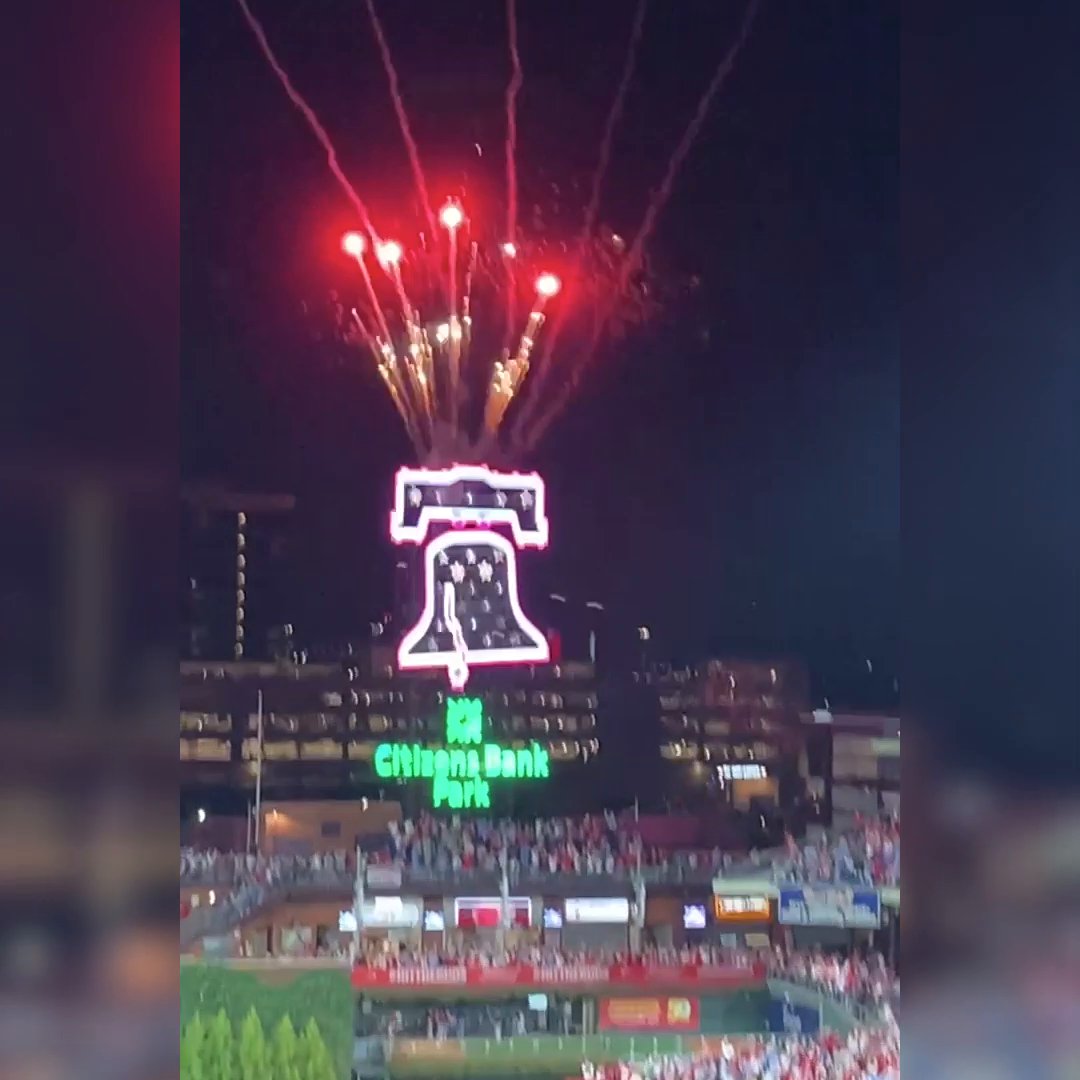 SportsCenter on X: Victory fireworks for the fightin' Phils 💪   / X