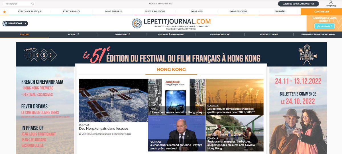 lpjhk's tweet photo. La Une d'aujourd'hui aux couleurs du @hk_fff 
Bonne journée à tous !
💻https://t.co/1sqoydBfYE https://t.co/X7V5njZz66