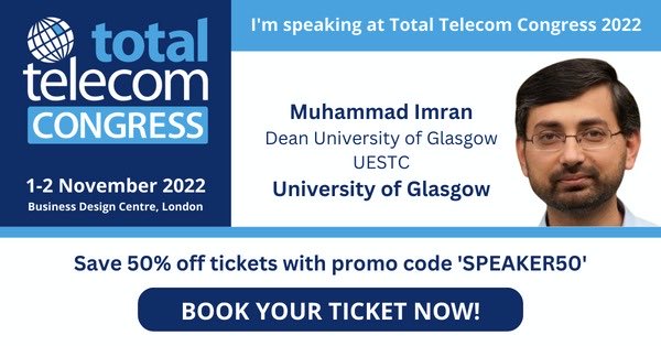 ⁦<a href="/Prof_M_A_Imran/">Muhammad Ali Imran</a>⁩  speaking at total telecom today