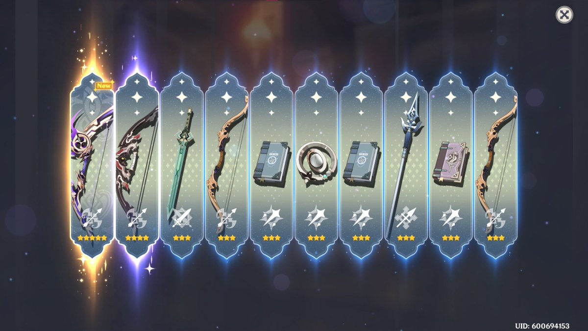 lightsworn_'s tweet photo. 95 pulls, won both character and weapon 50/50 prayge #Nahida #GenshinImpact https://t.co/h3SpePYXxF