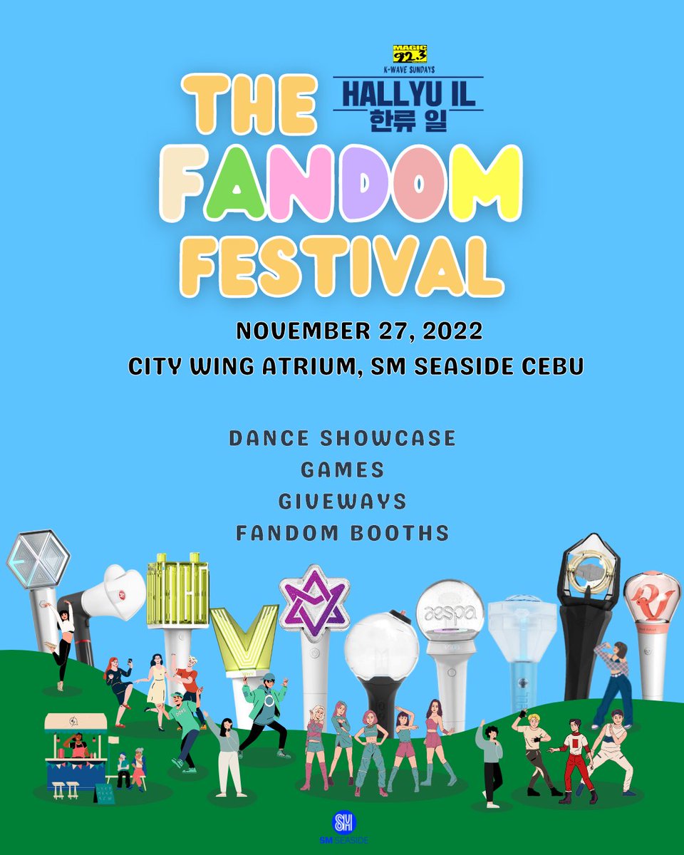 HALLYUIL's tweet photo. Do you have your passport? 

Here are the fandoms joining us for The HALLYU IL Fandom Festival

@LuckyOneCebu @exocebufanunion @dreamlike_ceb @NCTzenCEBU @JenJaemCebu  @wayvcebu @BisayaRohas @ARMYofCebu @bangtan_belles @FNCKingdomCebu @treasurephcebu @MYsCebu @redvelvetcebu + https://t.co/L1CWw79l5g