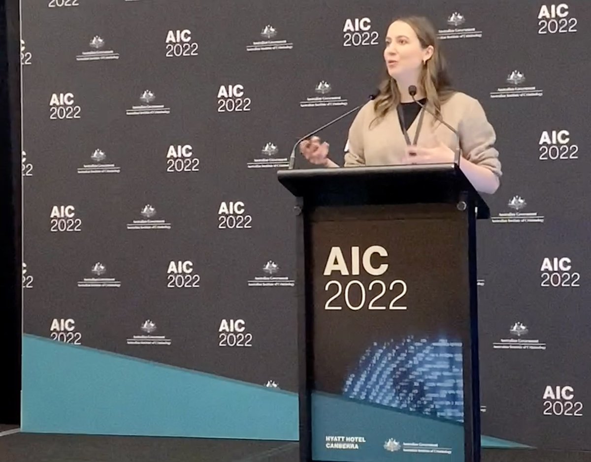 Have thoroughly enjoyed my time at #AIC2022 - grateful to be able to share our @ADLcybercrime data looking at risk factors for youth engagement in cybercrime. Thank you <a href="/AICriminology/">AIC</a> ! See adelaidecybercrime.org for more info on our work.