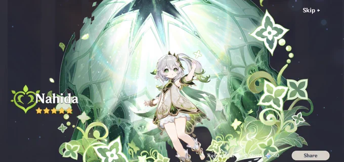 Welcome home, Nahida  