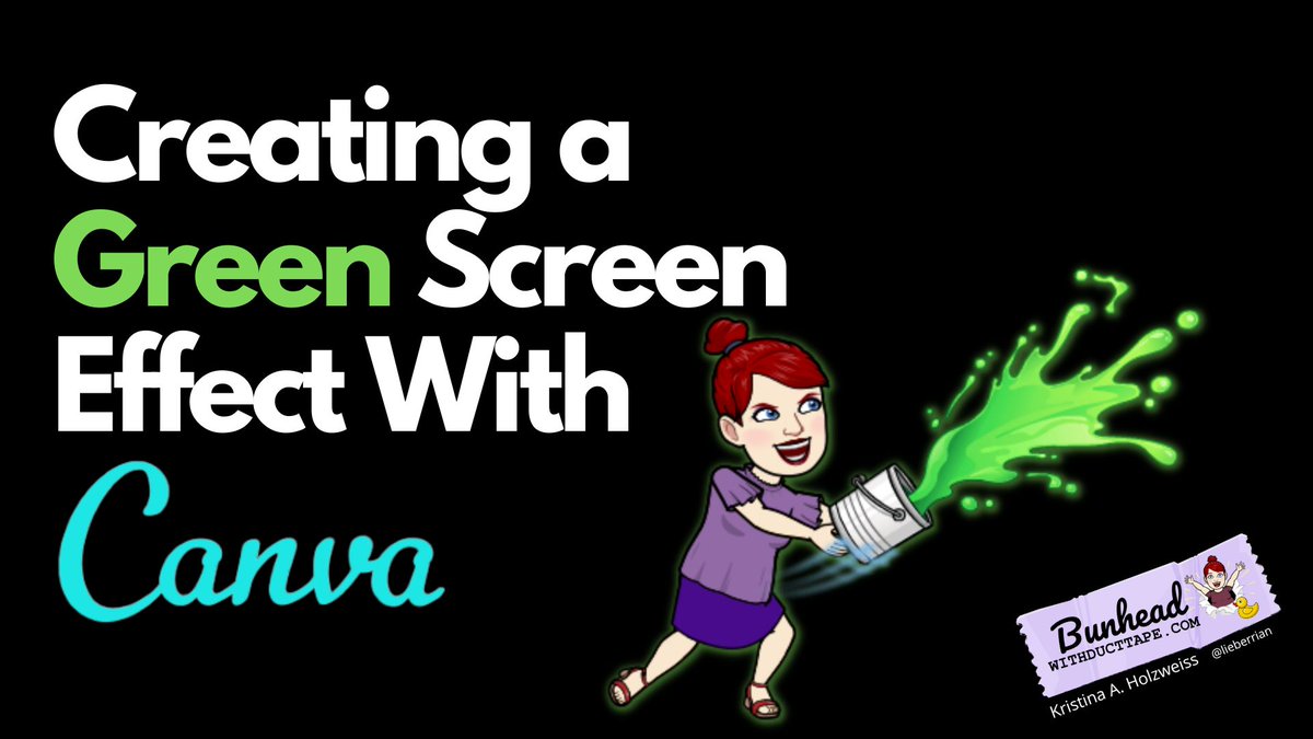 Hey #teachers did you know that you can create a #GreenScreen with <a href="/canva/">Canva</a>? In this video you'll also learn how to record videos directly through #Canva, create cue cards, and remove the background from a video! youtu.be/020RsrzaRNY via <a href="/YouTube/">YouTube</a> #edtech #tlchat #tlap #TOSAchat
