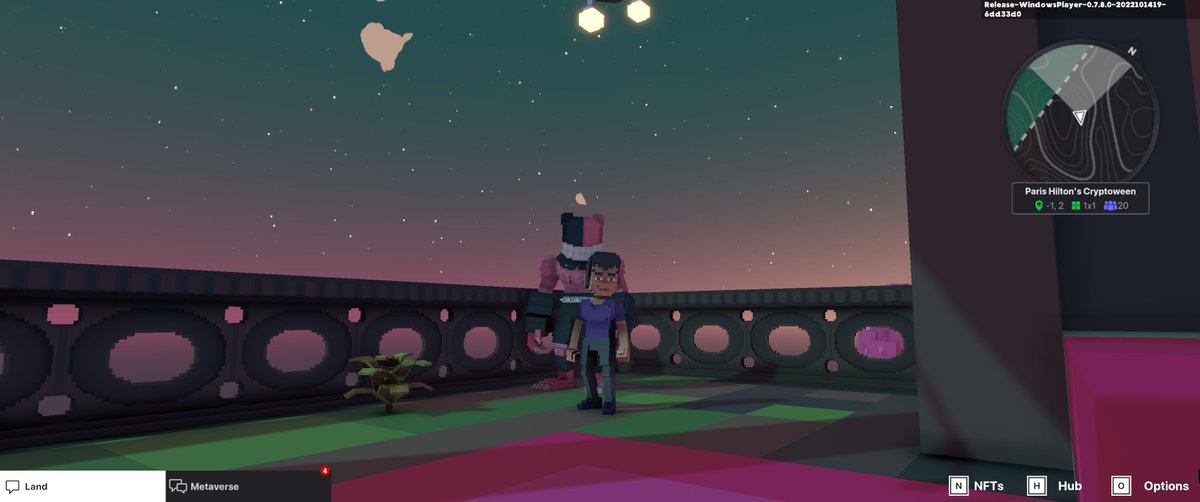 KerryYick's tweet photo. @TheSandboxGame I just participated in the Paris Hilton  #Cryptoween Event. I found Grralh check out my screenshot below!
🎃👇 https://t.co/kXsKzcdD8z