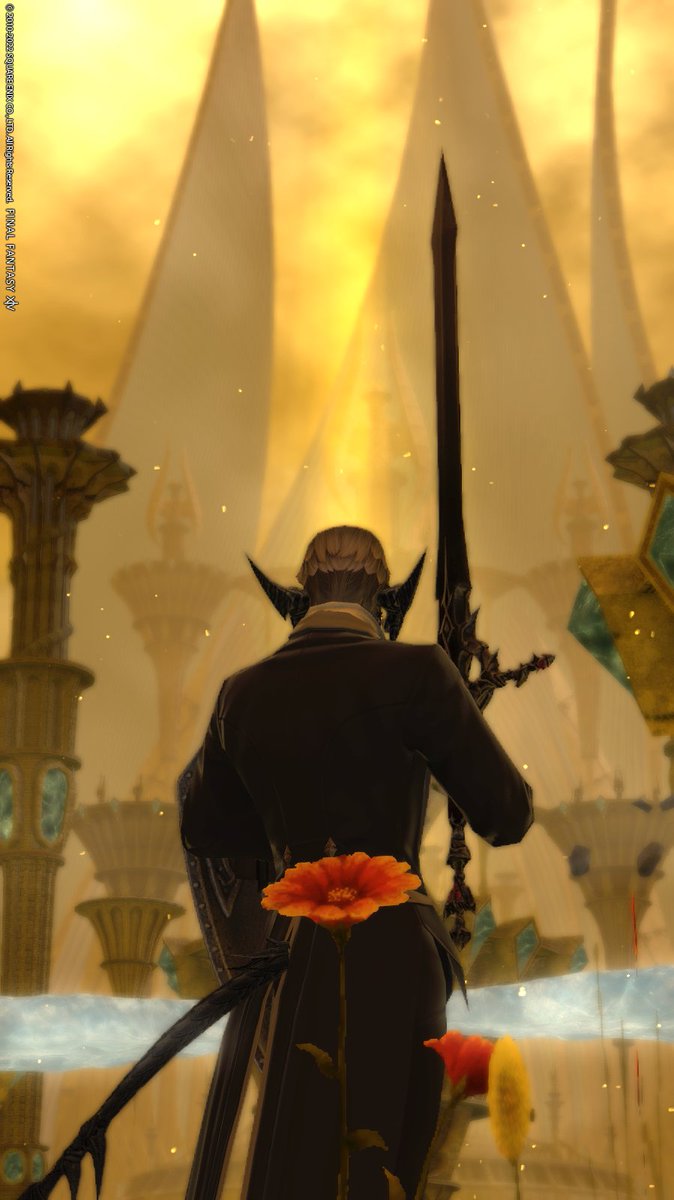 ReinRFF14's tweet photo. 背中
#FF14SS #FF14 #FF14キャラ入り風景SSの会 #FF14風景 #GPOSERS #verticalposition #アウラ #オスラ #グルポのみ https://t.co/Gw0JfRisM0