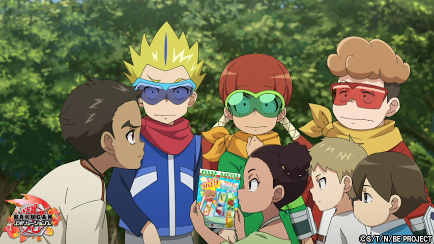 bakugan_jp's tweet photo. 【#爆丸エボリューションズ】

＼第17話は11/11（金）配信開始！／

「強いぞ！マスター・デザスター」
「幻の超古代爆丸」

▼ストーリー▼
https://t.co/70I5e3gvu9

▼予告▼
https://t.co/wmzwVw3ESU

▼最新話+第1話▼
https://t.co/QZVwFLw4f8

来週金曜夕方5時をお楽しみに！

#爆丸 #Bakugan https://t.co/gdSq6UguN7