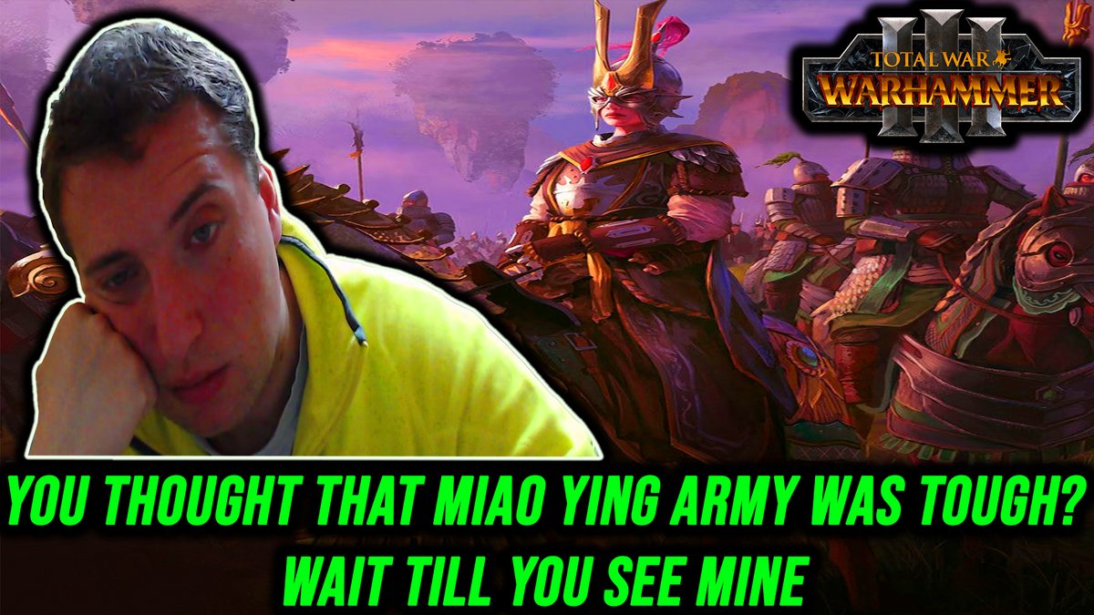 BroskyMighty's tweet photo. Non Legendary Lords Has A More Powerful Army Than A Legendary One | Tota... https://t.co/htZW4OUGco via @YouTube 

How come some random lord has a better army than a legendary one? I have no idea.

#TotalWarWARHAMMERIII #MightyBrosky #TotalWarWARHAMMERIIIhighlights #gameplay https://t.co/5W9624iPUG