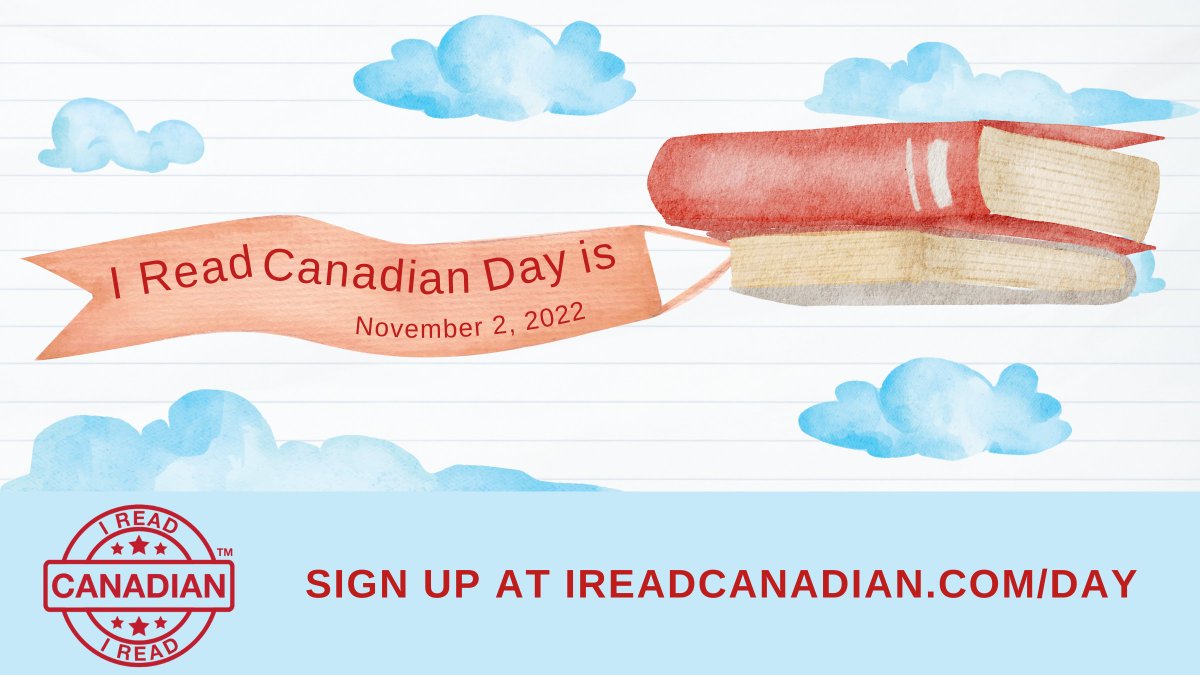 Let's celebrate... I READ CANADIAN DAY!
WE challenge YOU to read a Canadian book for 15 minutes and share your experience! 
Read more at: ireadcanadian.com/day/
#ireadcanadian #readingcommunity #readaloud #writingcommunity
