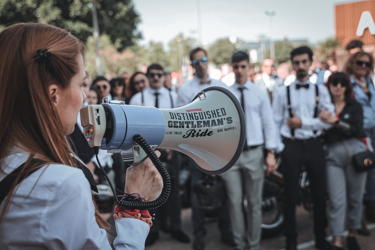 PSA: 200 days till we ride dapper for men's health. Sunday 21st May 2023 - Pre-Register at gentlemansride.com 🌎 Girona, Spain 📸 Bravecoast caferacers